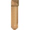 Ekena Millwork Traditional Arts and Crafts Rough Sawn Bracket w/ Offset Brace, Western Red Cedar, 8"W x 22"D x 34"H BKT0806X22X34TRA03RWR - alternate 3